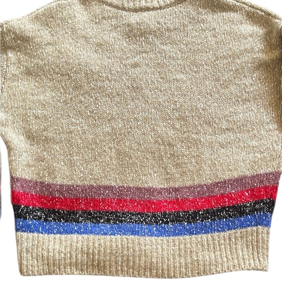 Treasure & Bond Knit Sweater Four Stripe Color Block Size Medium - Picture 4 of 10